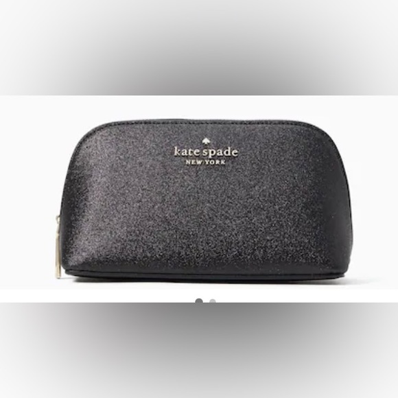 kate spade Bags Kate Spade Tinsel Glitter Cosmetic Bag Nwt Poshmark